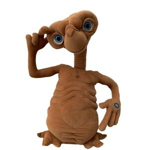 Vintage Two Foot Tall ET Plush Doll (Talking & light)